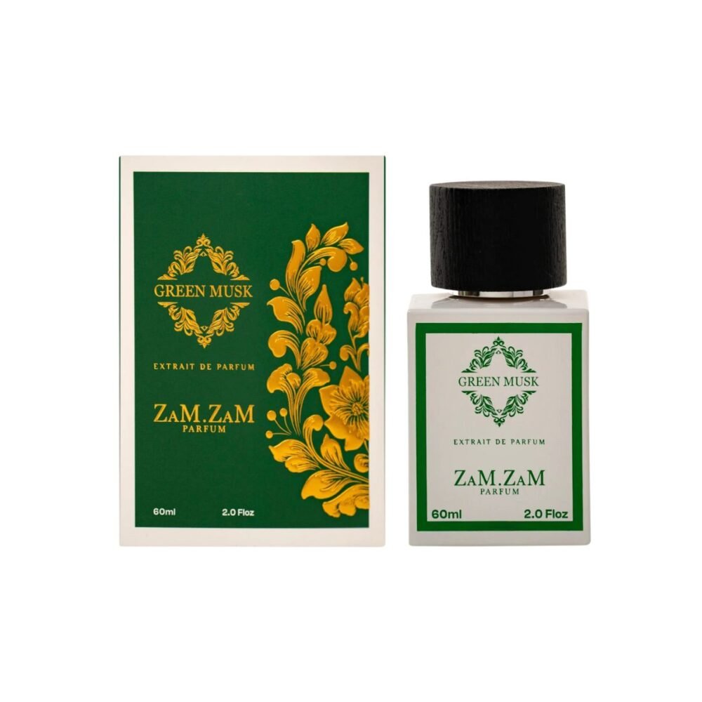 GREEN MUSK BY ZAMZAM